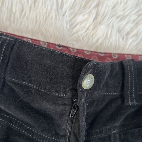 Athleta Black Velvet Velour Roseville Mini Skirt - Picture 4 of 11